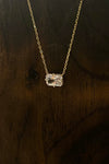 PG Designs Rectangle Diamond Necklace