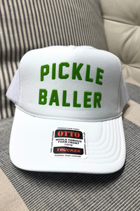 Pickle Baller Trucker Hat