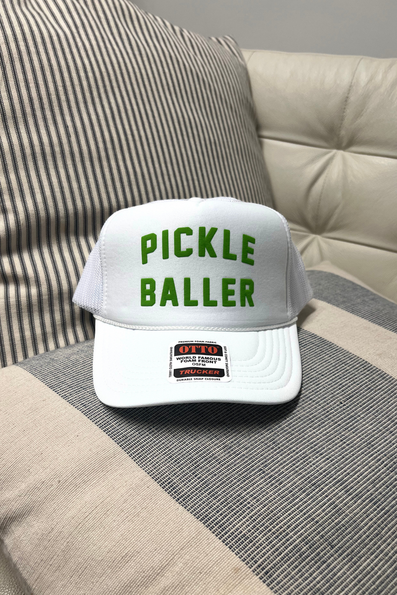 Pickle Baller Trucker Hat