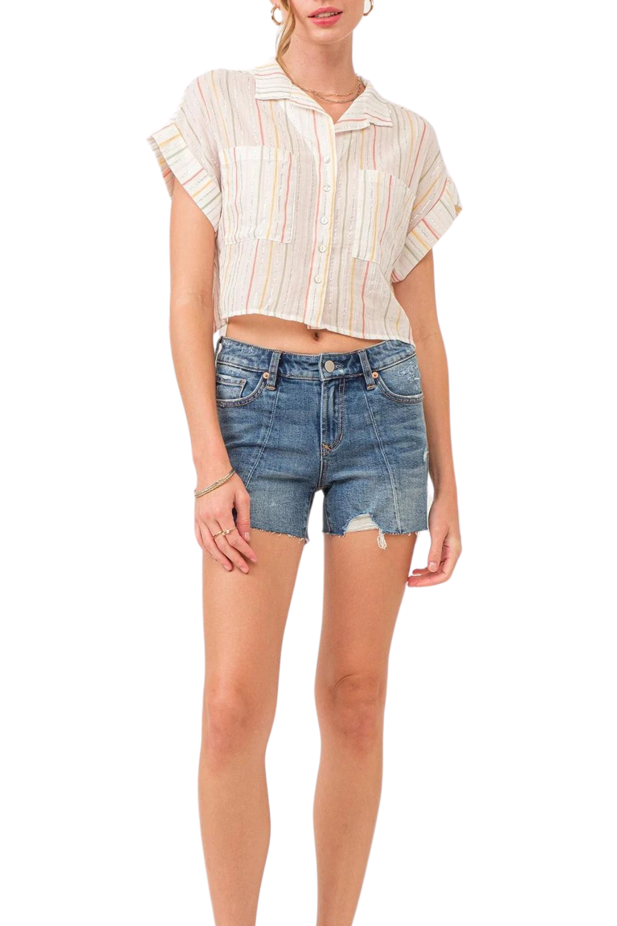 Gigi Mid Rise Shorts