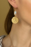 Sun Medallion Dangles