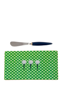 Tee Time Charcuterie & Cutting Board Set