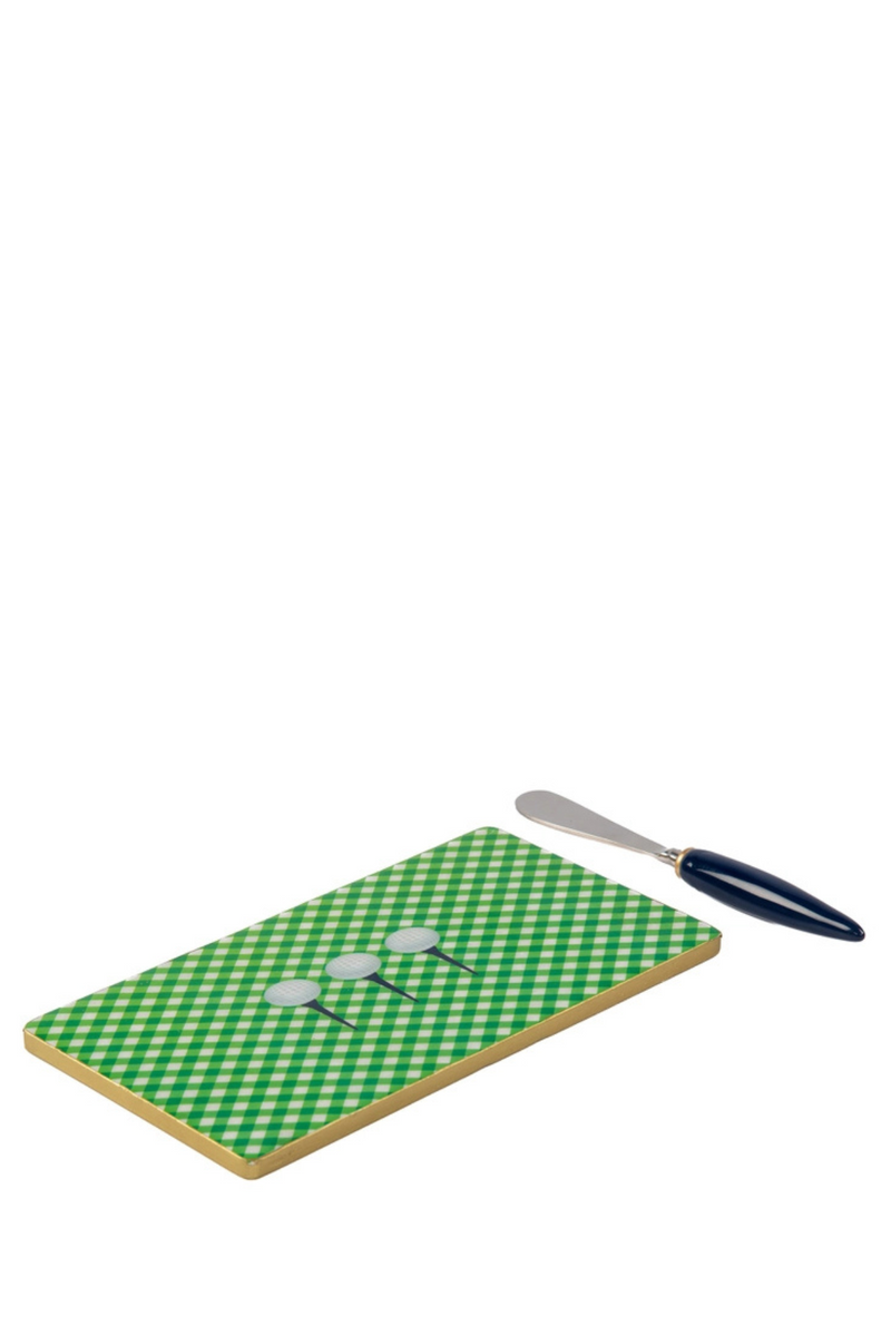 Tee Time Charcuterie & Cutting Board Set