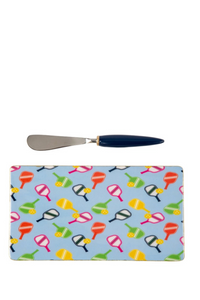 Pickleball Charcuterie & Cutting Board Set