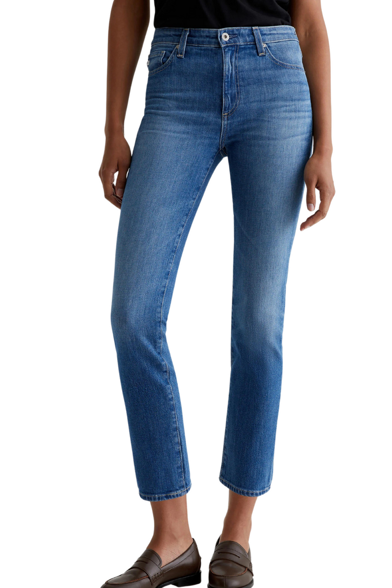 AG Mari High Rise Slim Straight