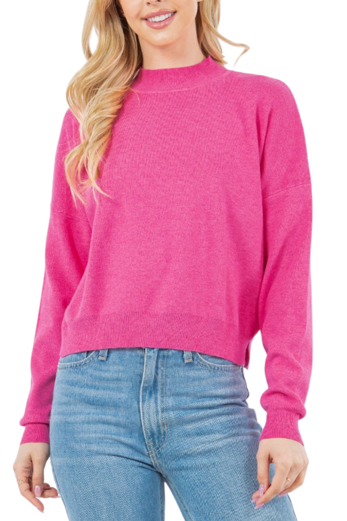 Mock Neck Sweater