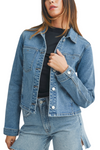 Just Black Stretch New Classic Denim Jacket