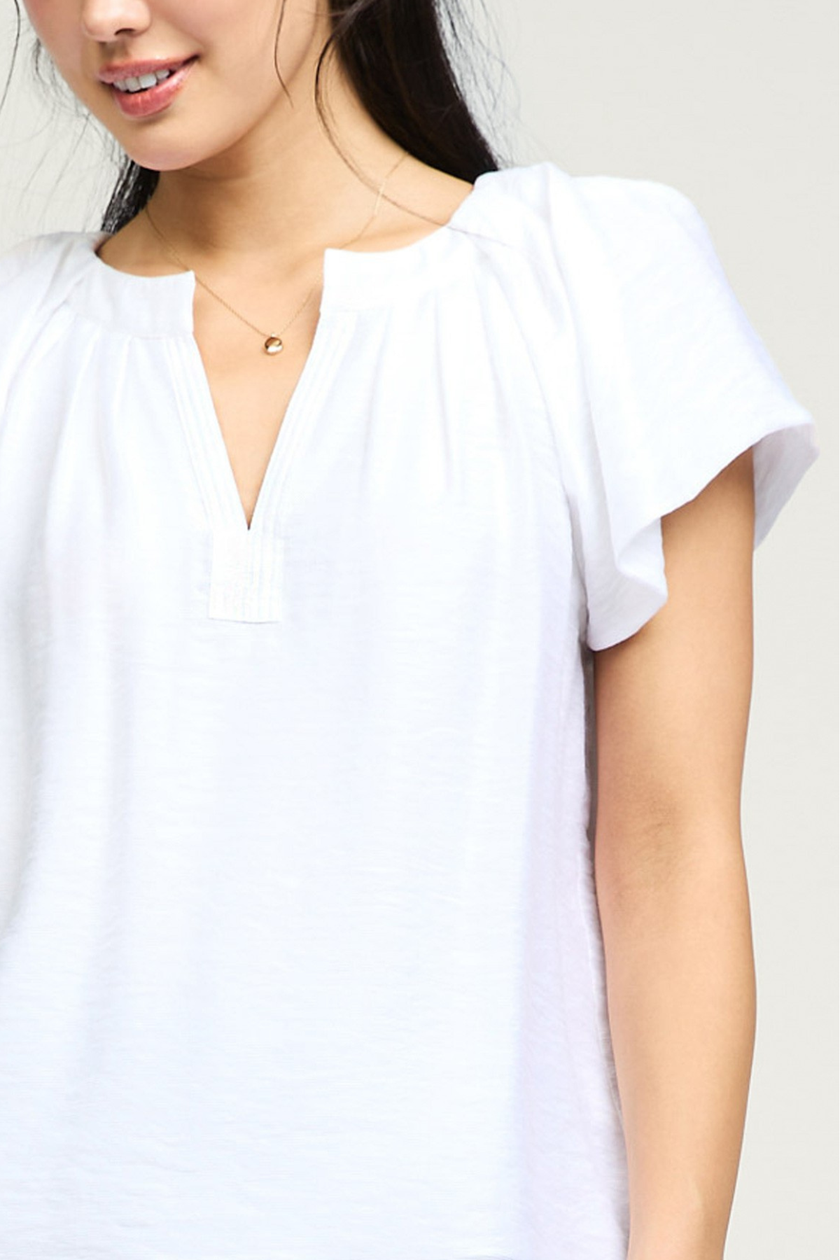 Current Air Pleated Blouse