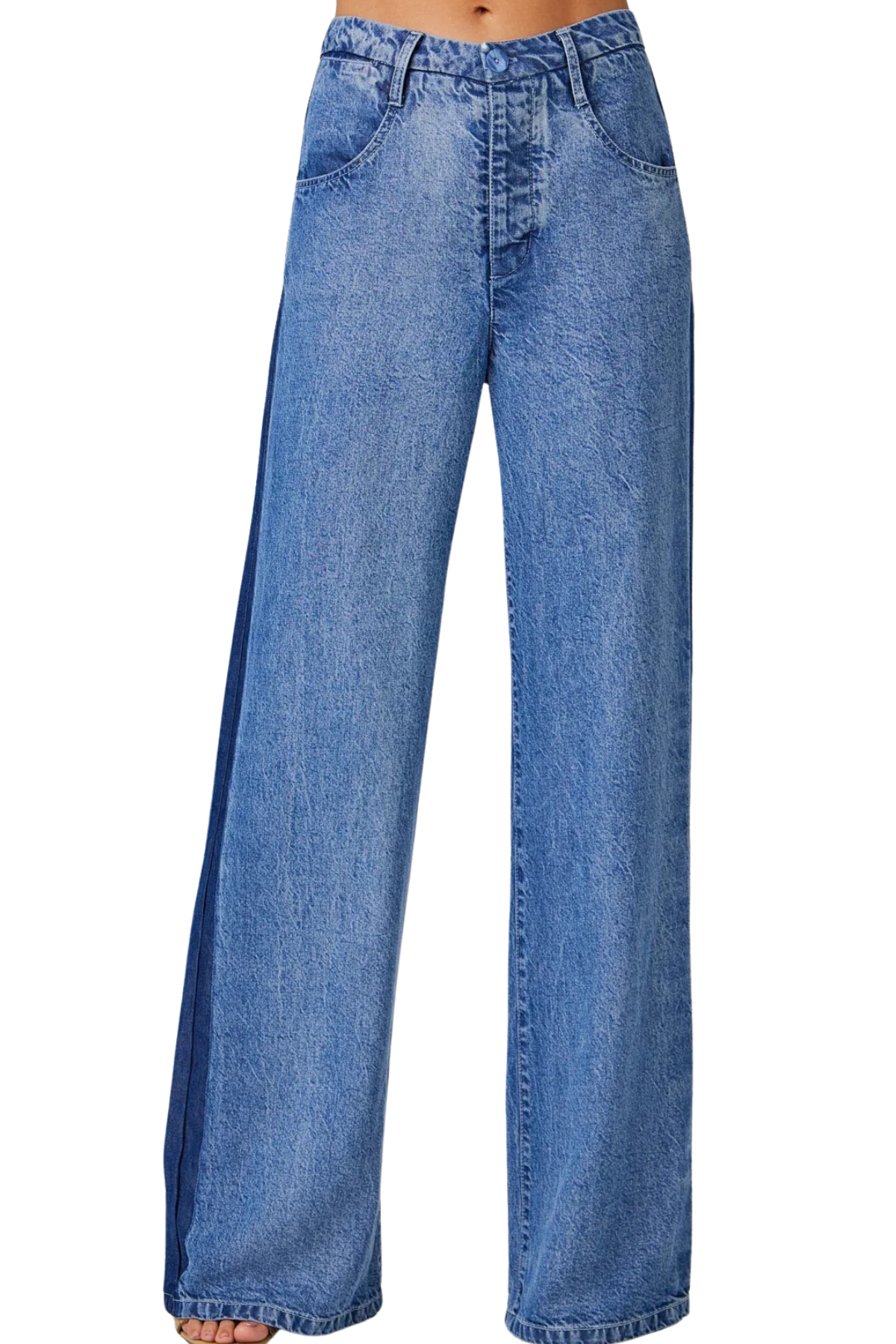 Bella Dahl Side Tacked Released Jean