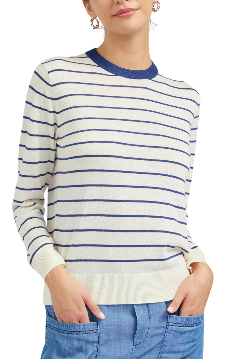 Current Air Pullover Striped Sweater