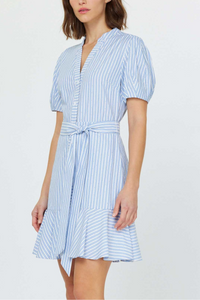 Current Air Striped Rhinestone Dress