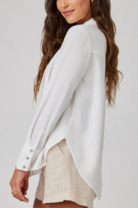 Bella Dahl Pintuck Button Down