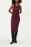 Michael Stars Wren Ribbed Midi Dress