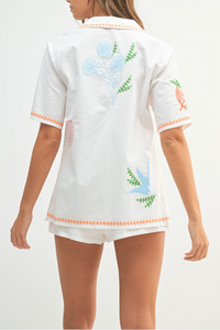 Embroidered Top