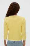 Michael Stars Leonora Puff Sleeve Sweater Top