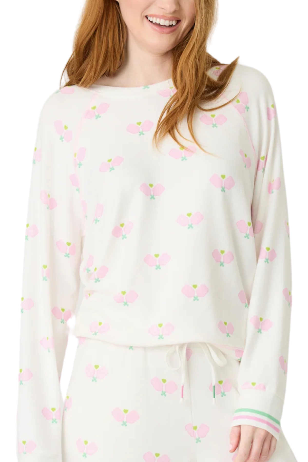 P.J. Salvage Peachy Party Courtside Long Sleeve