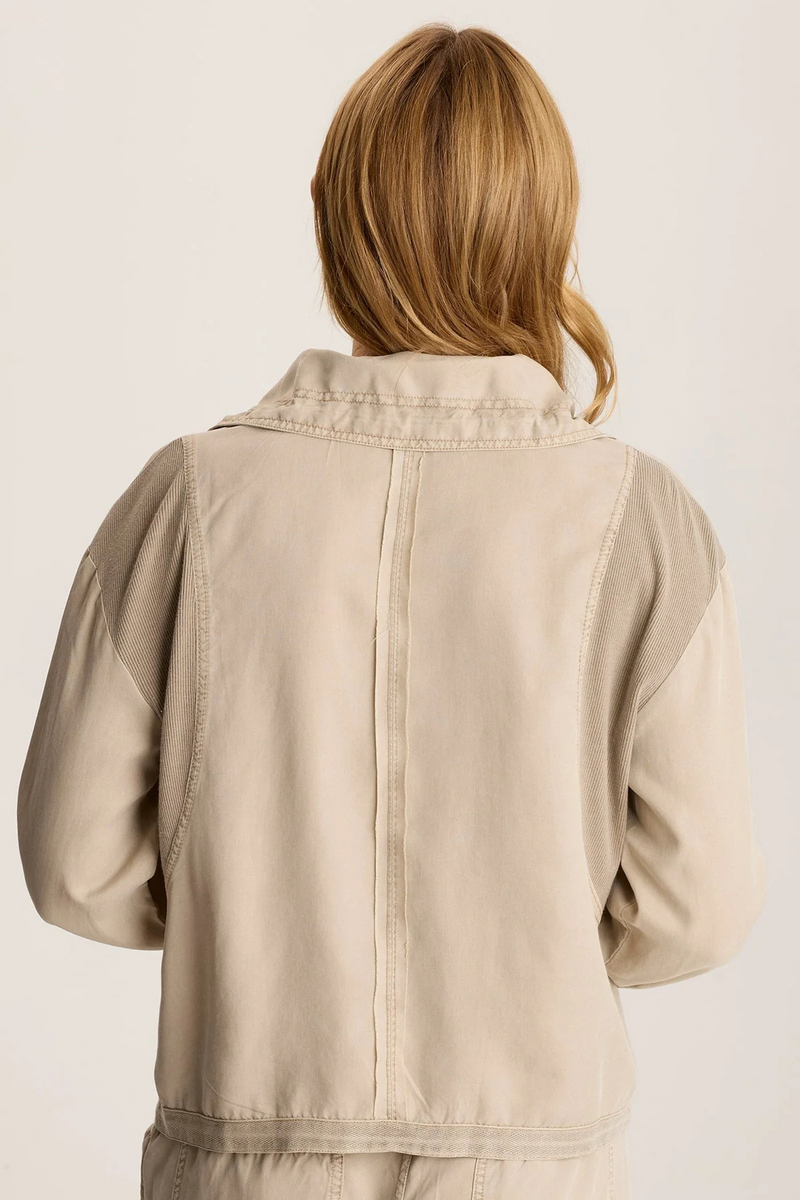 XCVI Oziel Twill Relaxed Utility Jacket