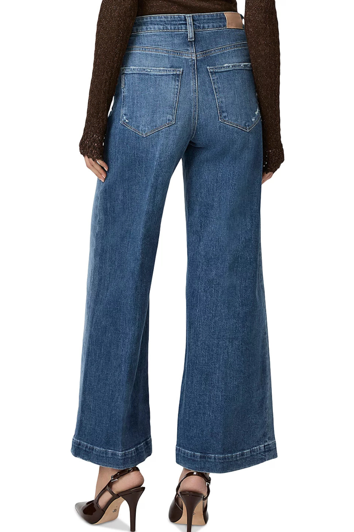 Paige Harper 30" Wide Leg Jeans