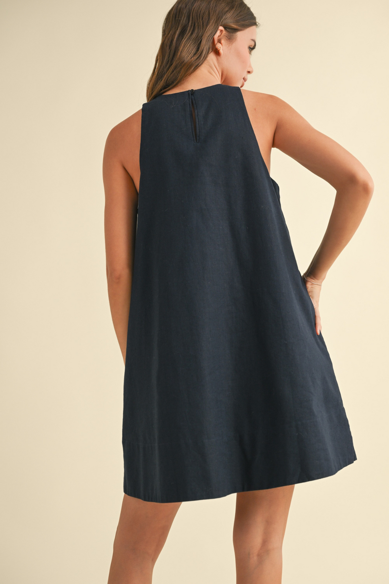 Linen Shift Dress