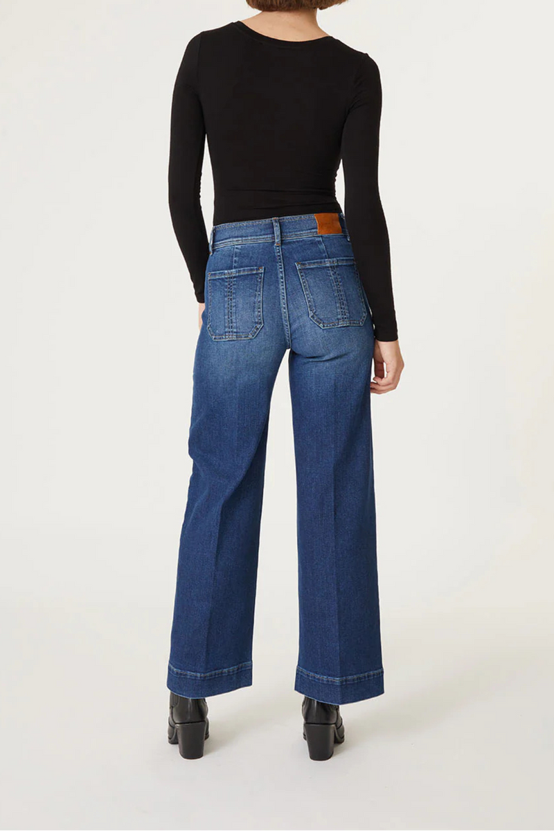 Level 99 Camille Wide Leg Jeans