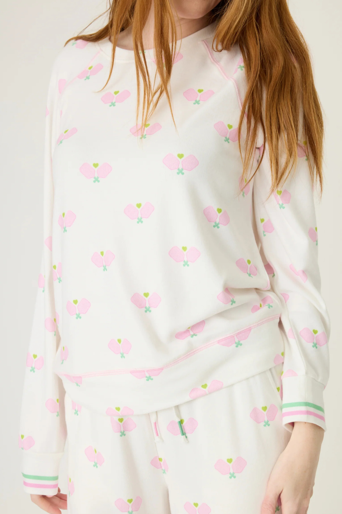 P.J. Salvage Peachy Party Courtside Long Sleeve