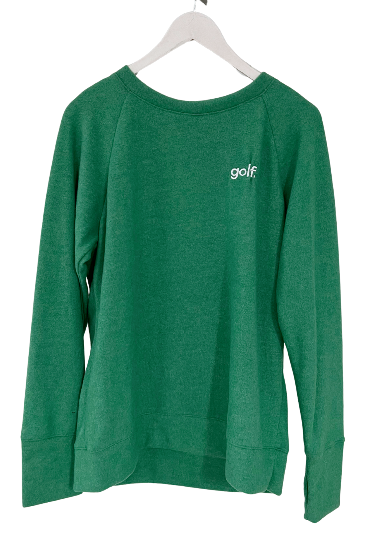 Embroidered Golf Lightweight Brushed Fleece Pullover Top