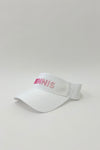 Tennis Visor with Puff Logo