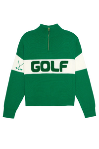 Ellsworth+Ivey Golf Quarter Zip Sweater