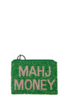 Mahj Money Beaded Coin Purse