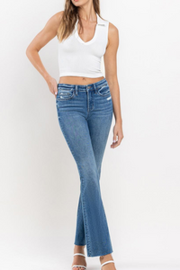 Vervet Mid Rise Clean Cut Jeans