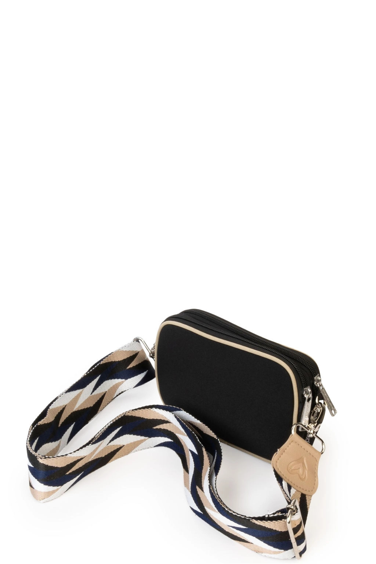 Dual Zipper Belt/Crossbody Bag