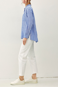 Lexi Striped Button Up Shirt