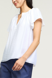 Current Air Pleated Blouse