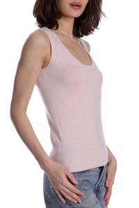 Minnie Rose Supima Neck Tank