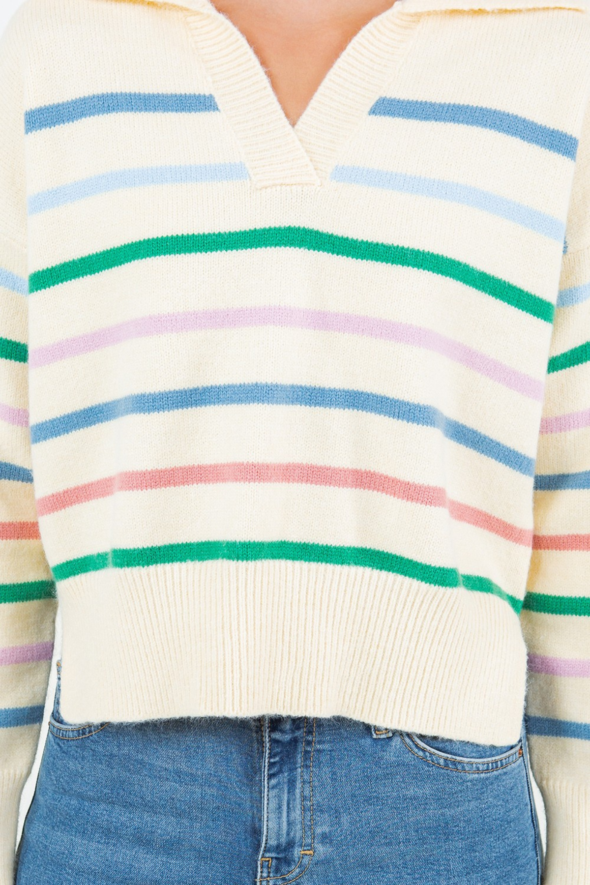 Striped pullover