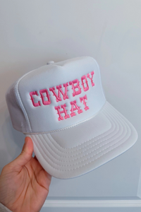 Embroidered Trucker Hat