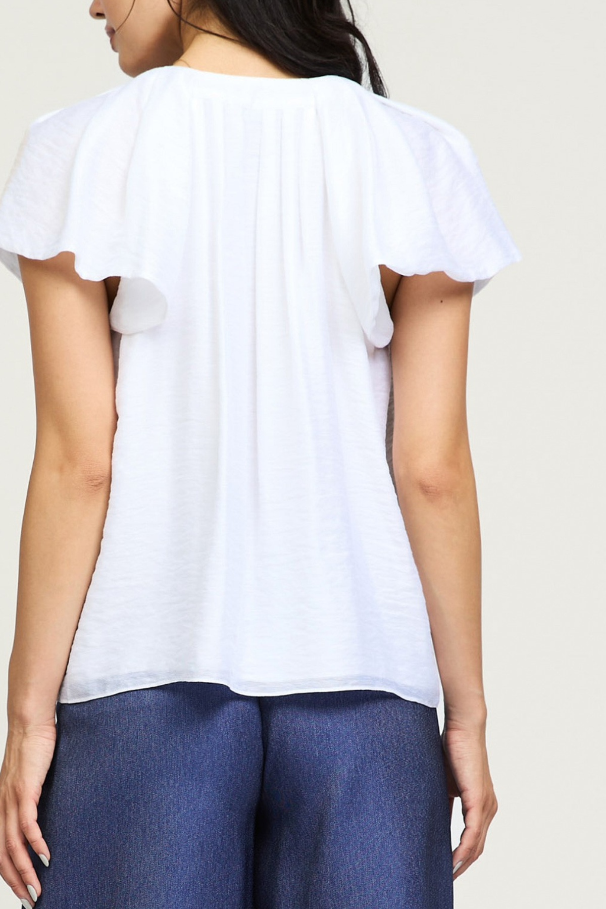 Current Air Pleated Blouse