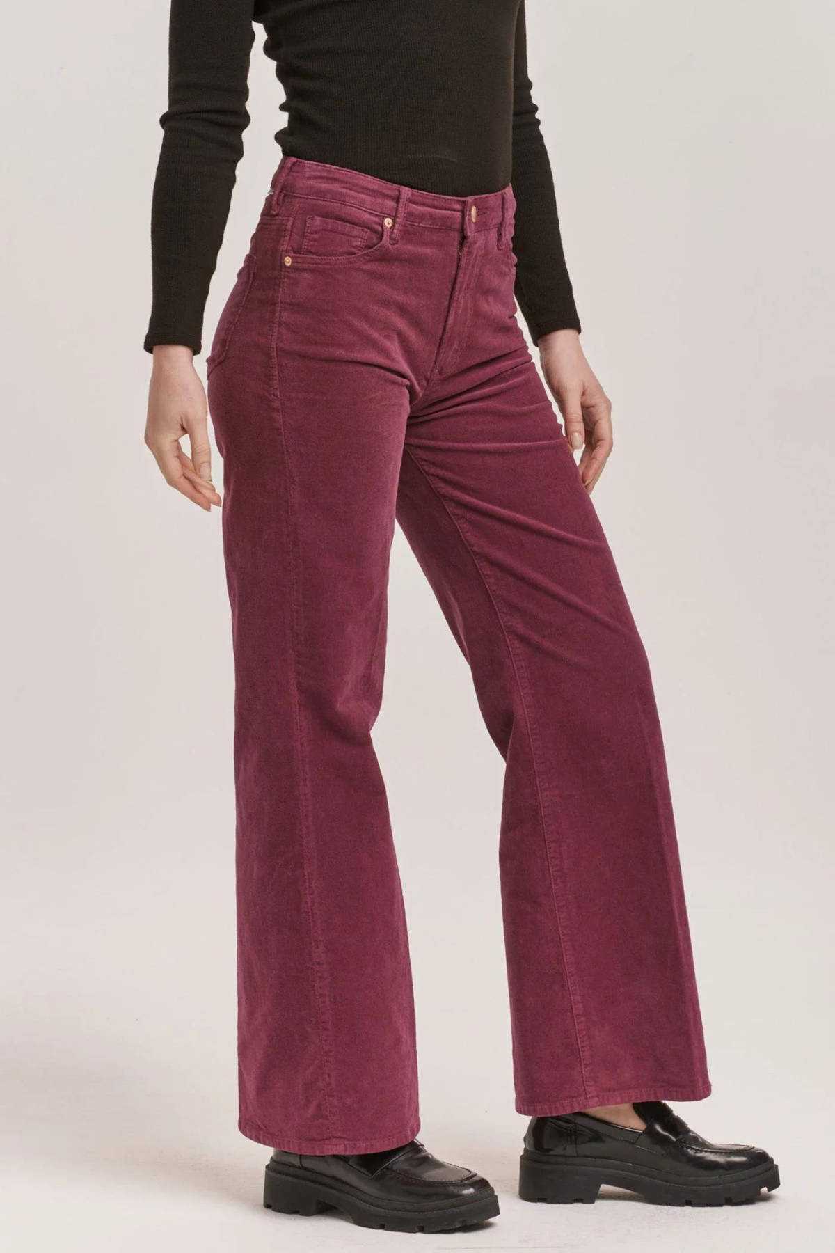 Dear John Fiona High Rise Wide Leg Corduroy Jeans