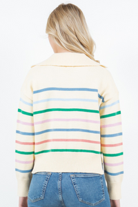 Striped pullover