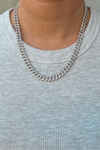 CZ Medium Cuban Link Necklace