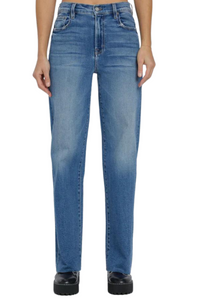 Hidden Logan Clean Stretch Dad Jeans