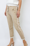 Venti6 Ribbon Crinkle Jogger