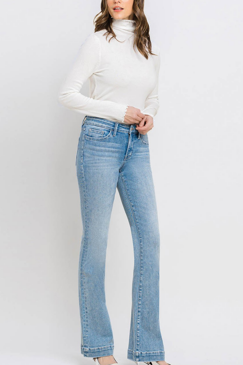 Vervet Mid Rise Bootcut Jeans