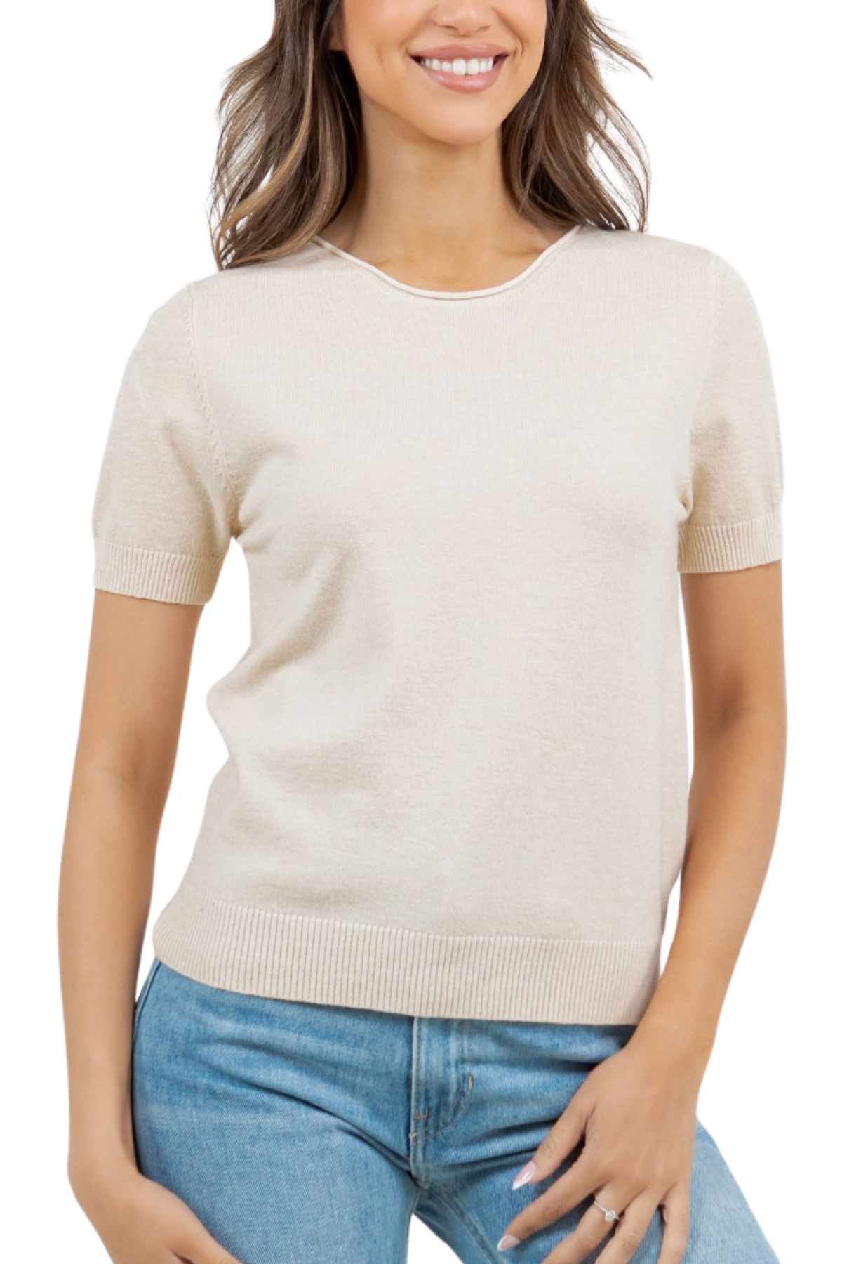 Knit T-Shirt