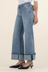 Kut Meg High Rise Fab Ab Wide Leg