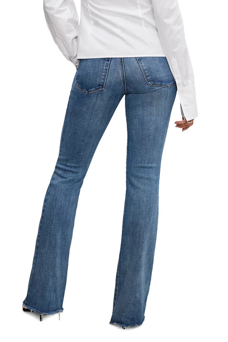 Good American SoftTech Good Classic Bootcut Jeans