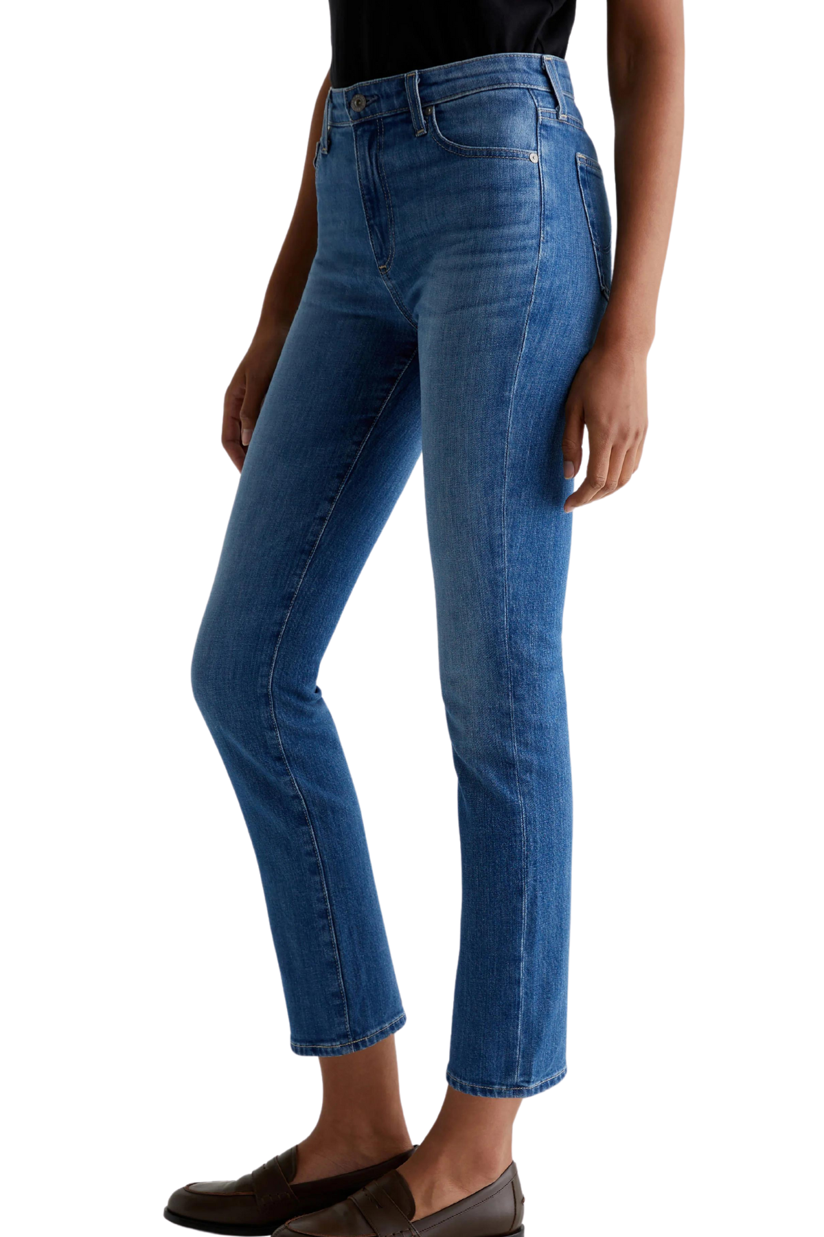 AG Mari High Rise Slim Straight