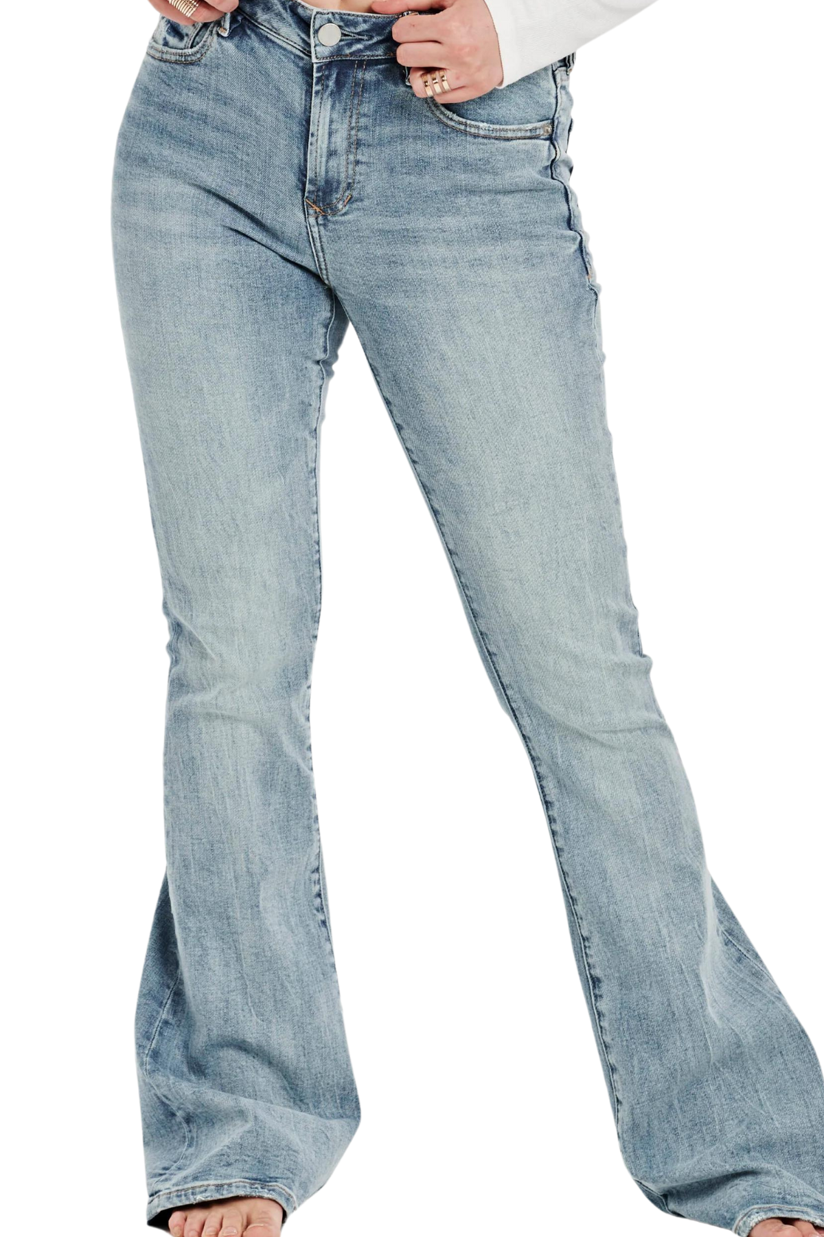 Dear John Rosa High Rise Flare Jeans