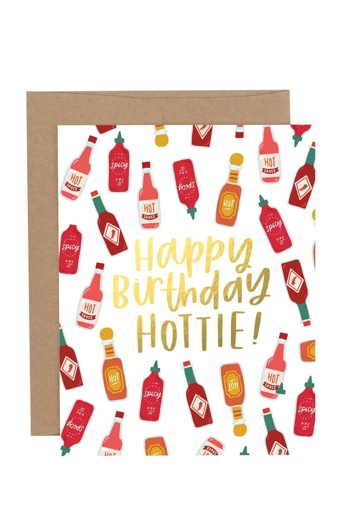 Happy Birthday Hottie Greeting Card