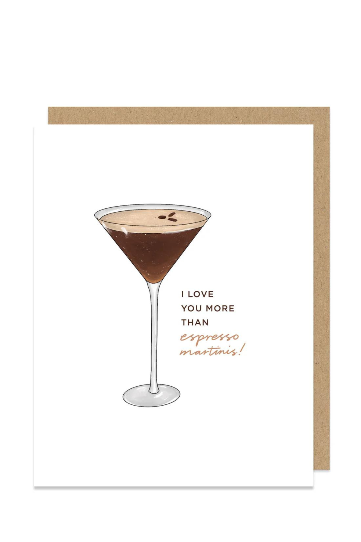 Espresso Martini Card